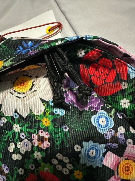 Herschel Floral Print  Backpack in Black Multi main image 9